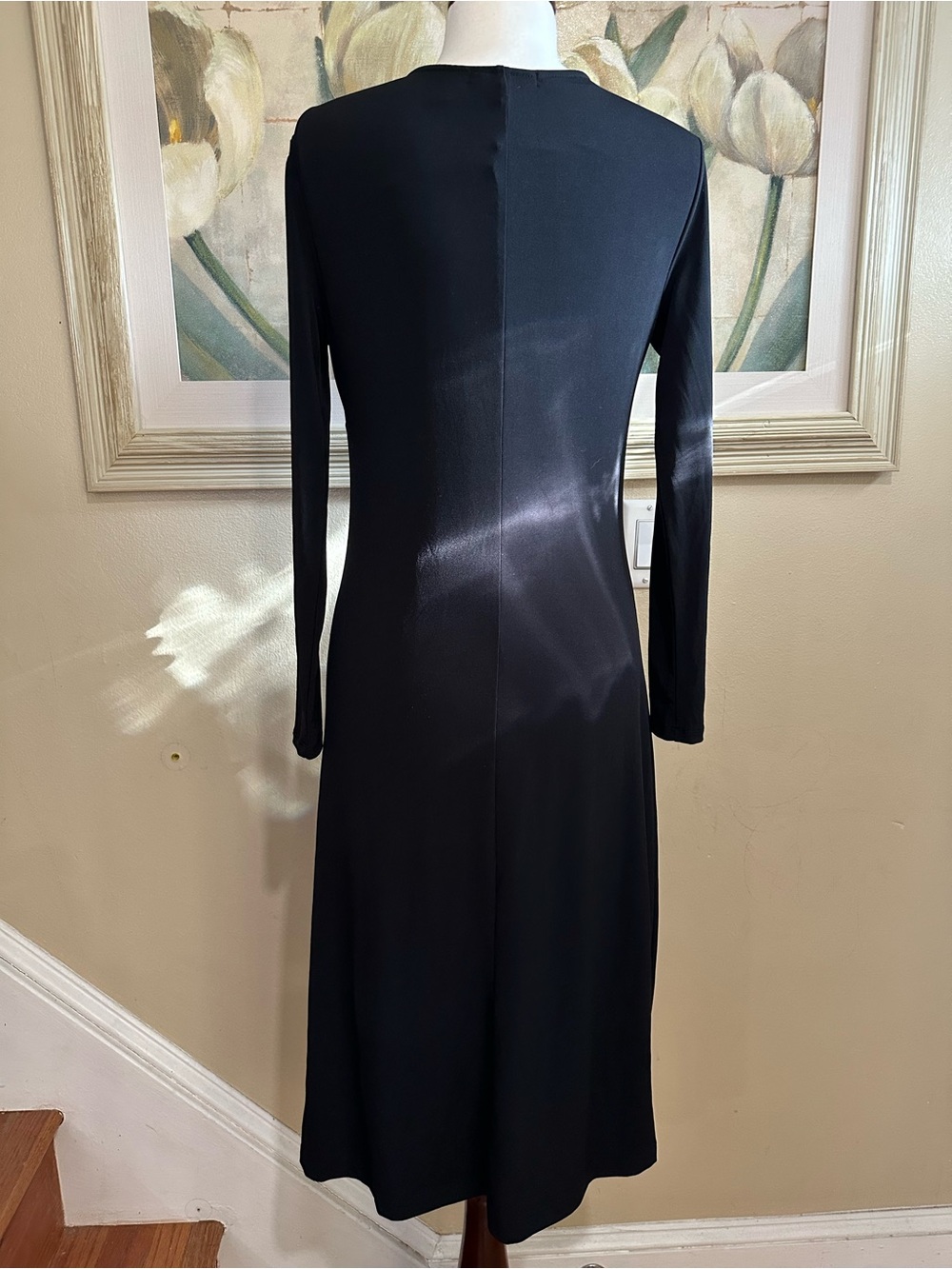 Banana Republic Women's Black Cocktail Dress Size Medium - Picture 6 of 7